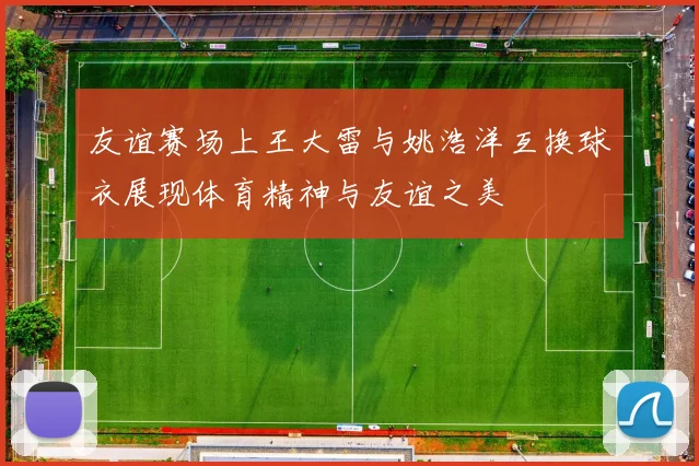 友谊赛场上王大雷与姚浩洋互换球衣展现体育精神与友谊之美